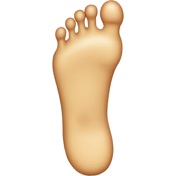 Foot emoji