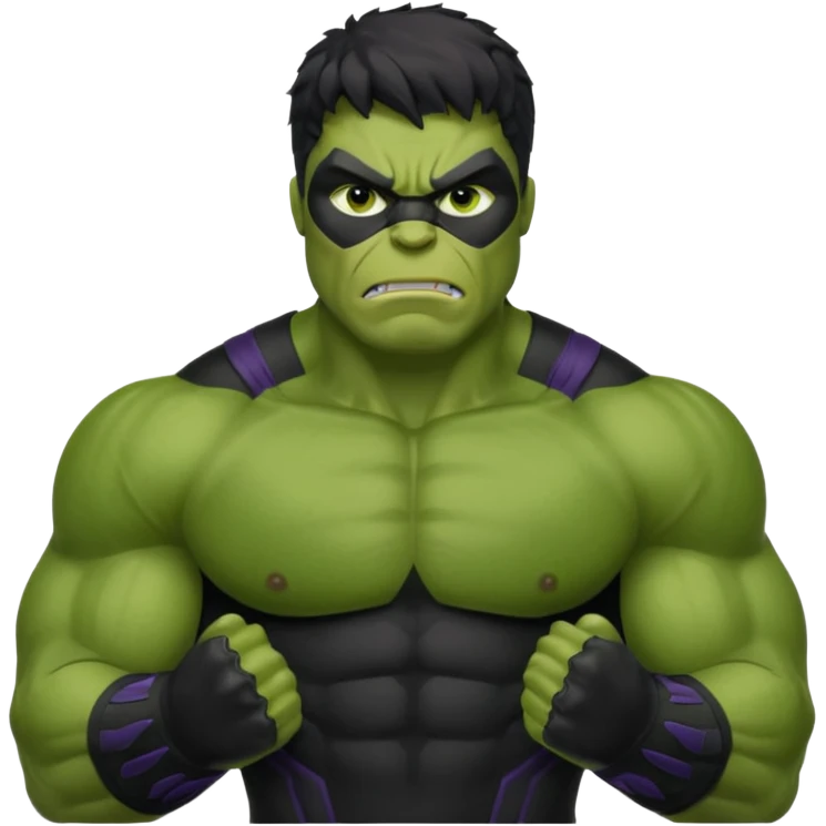hulk de pantera negra emoji