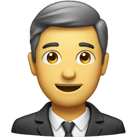 Phone man emoji