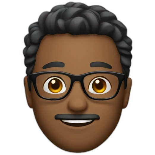 MEN WITH GLASSES emoji