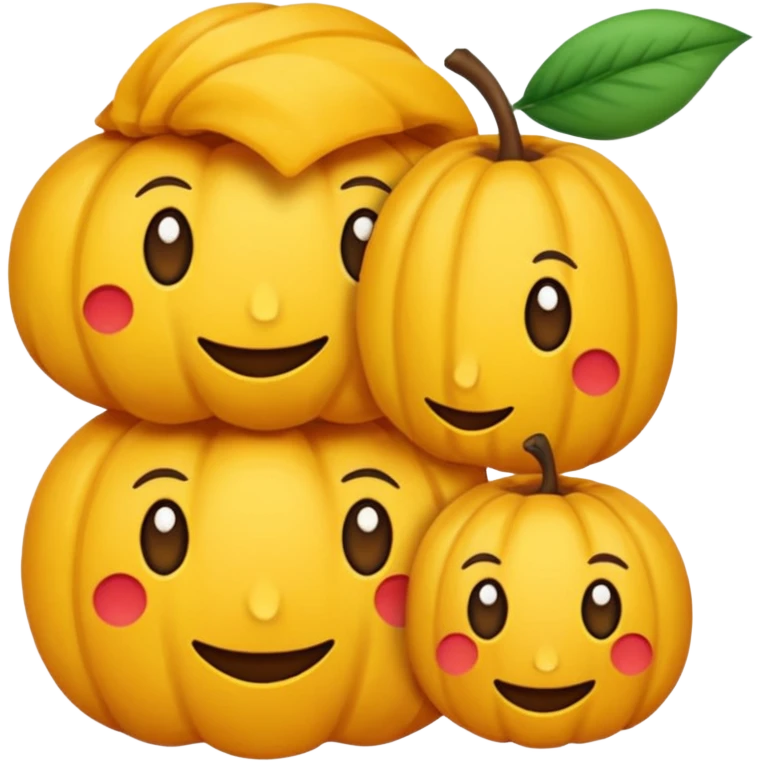 طفل يلقي التحية emoji