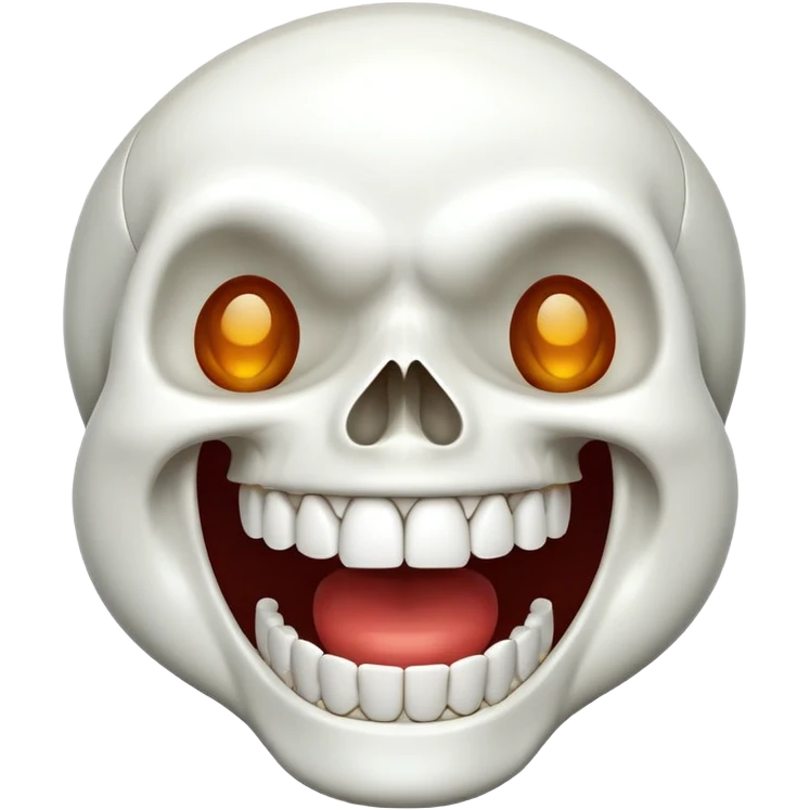 skull laughing  emoji