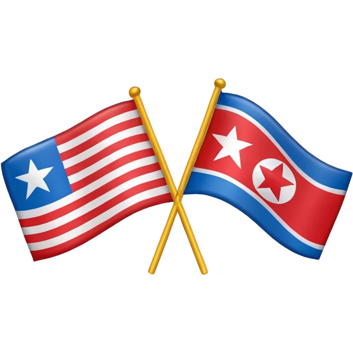 About a emoji flag combination with Puerto Rico + North Korea emoji flag combination emoji
