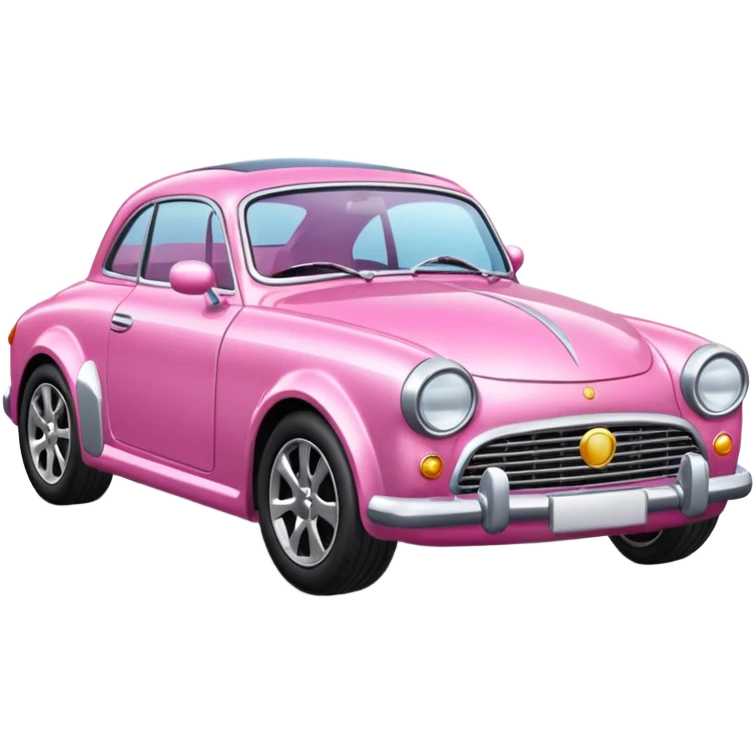 Pink car emoji