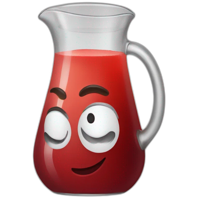 jug of red juice emoji