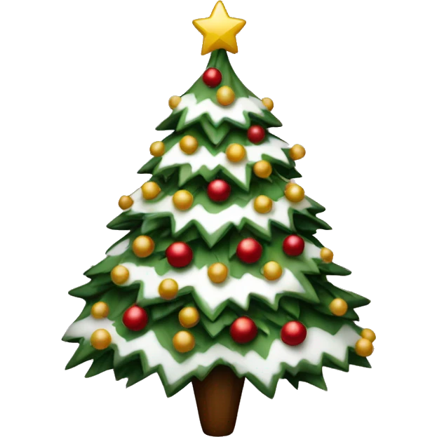 coquette christmas tree  emoji