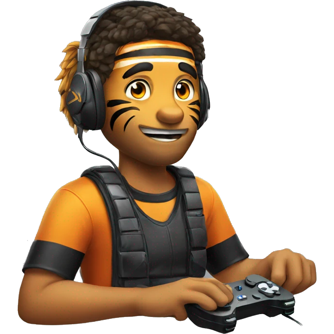 Tiger Gamer emoji