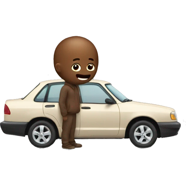 Poop has son with car emoji