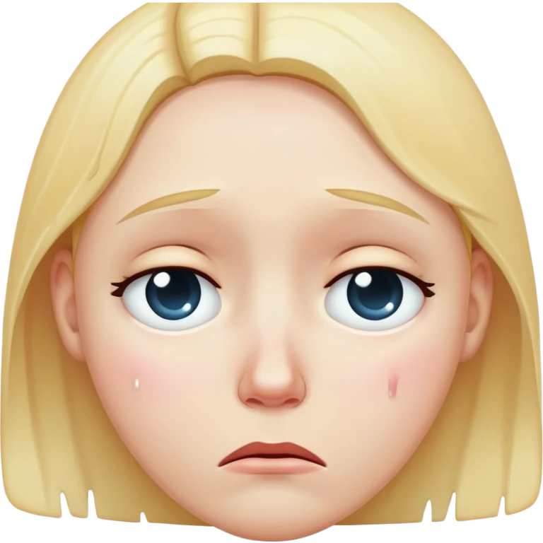 sad face emoji