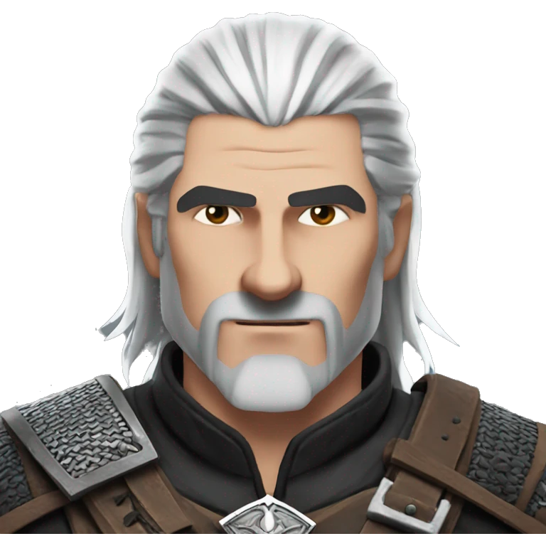 geralt the witcher cringe emoji