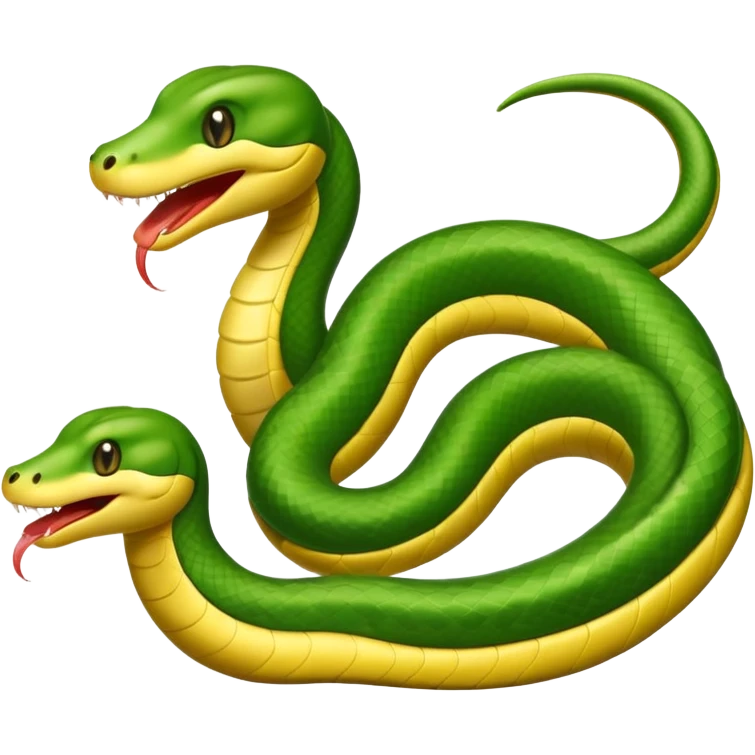  Snek five mouth emoji