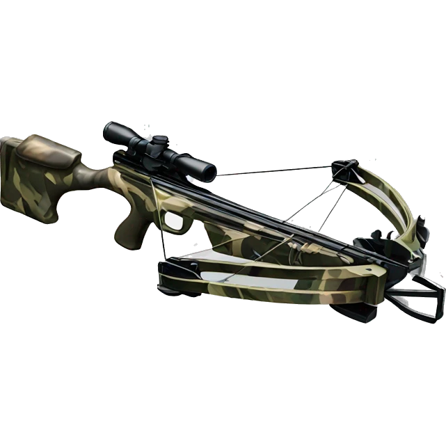 Camo crossbow emoji