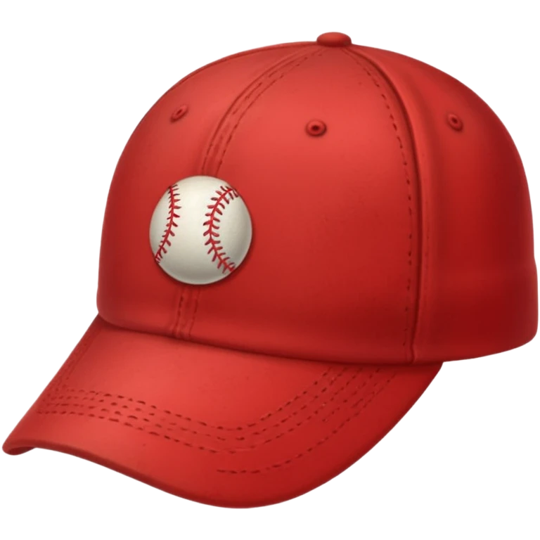 red baseball hat emoji