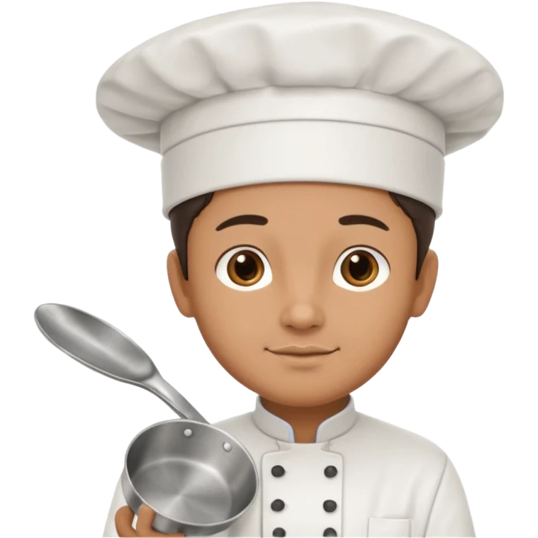 chef holding pan emoji