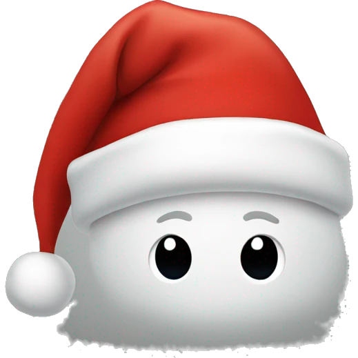 Santa hat emoji