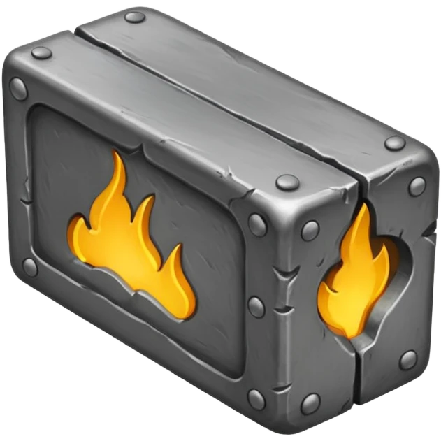 medieval steel ingot emoji