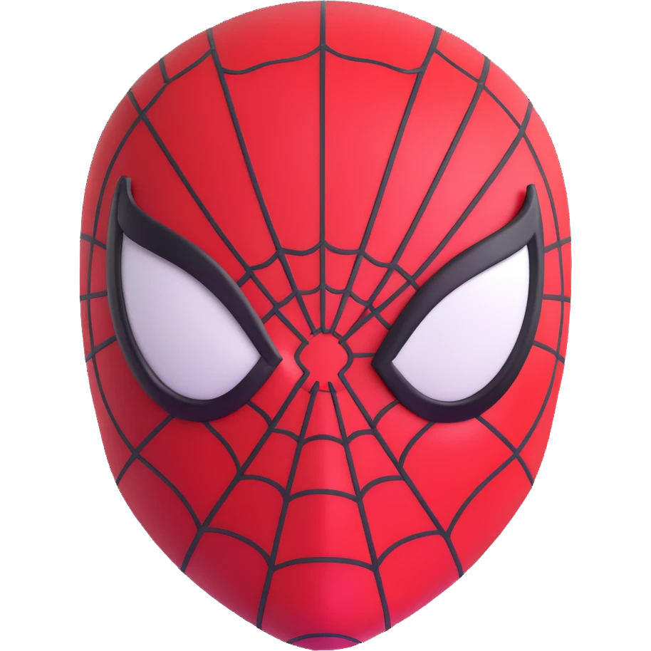 spiderman head emoji