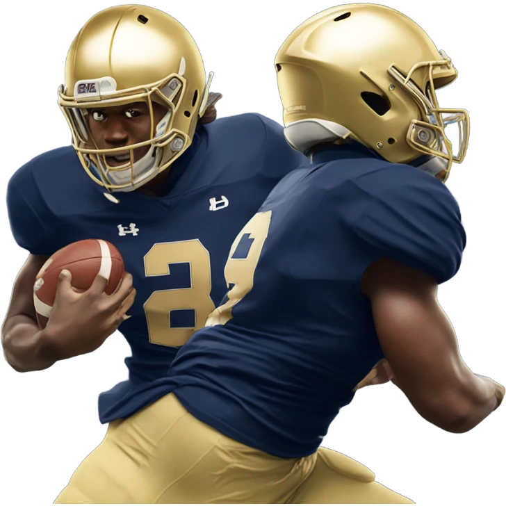 Notre Dame football emoji