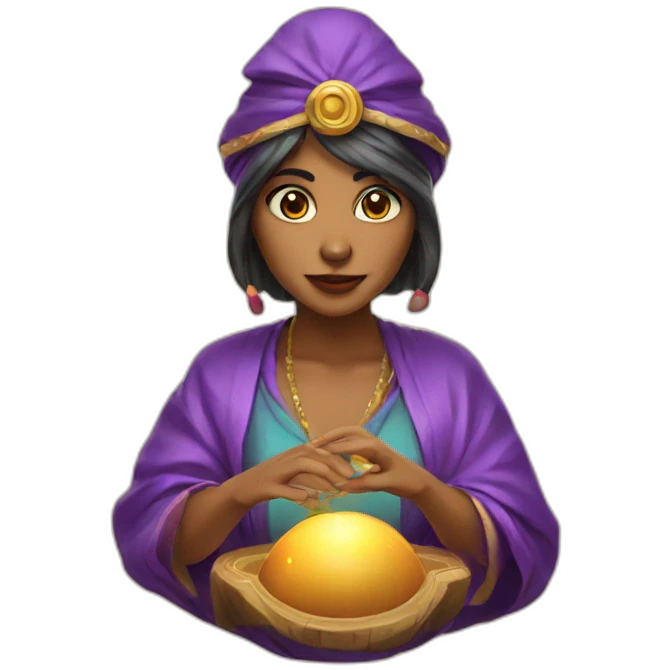 Fortune teller emoji