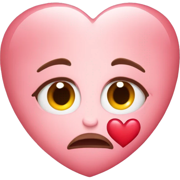 Heart with kisses  emoji