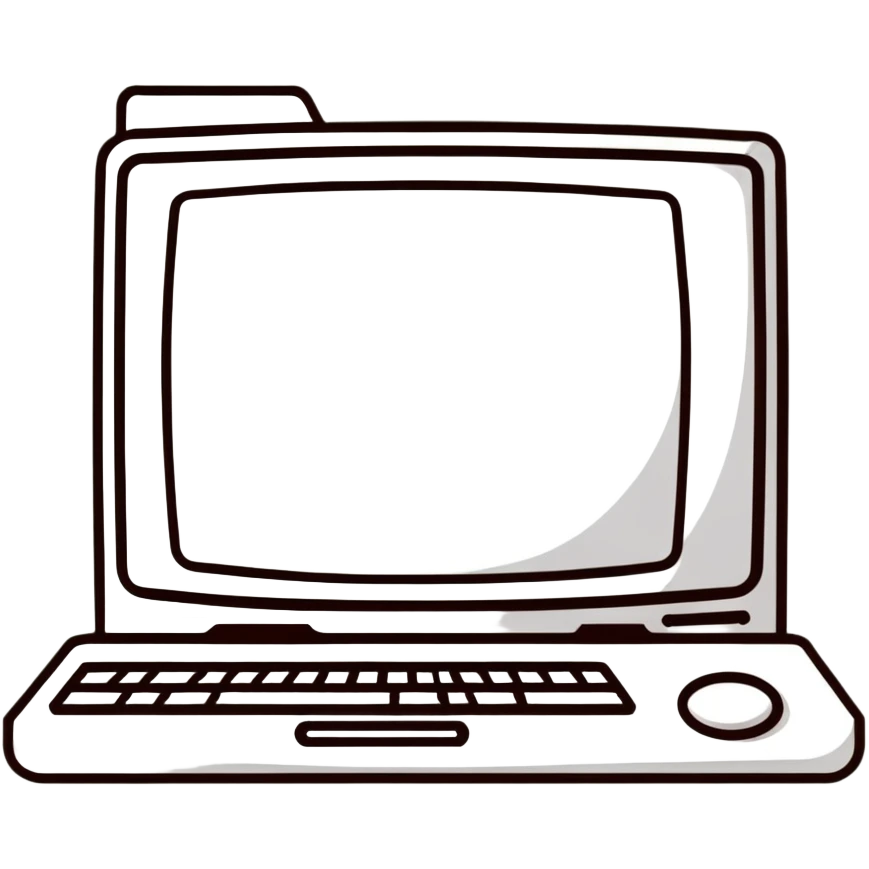 computer with website emoji