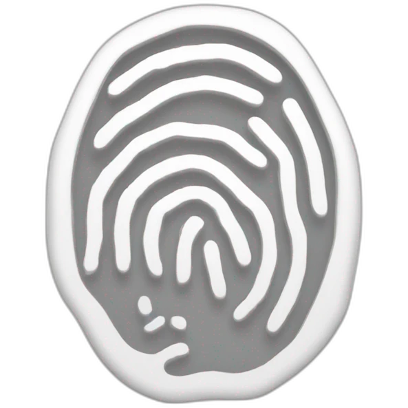 fingerprint emoji