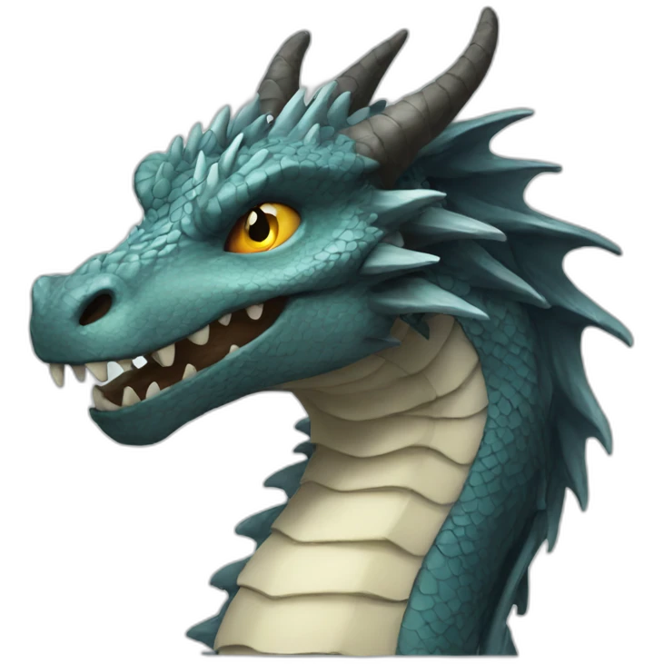 Fantastic dragon emoji