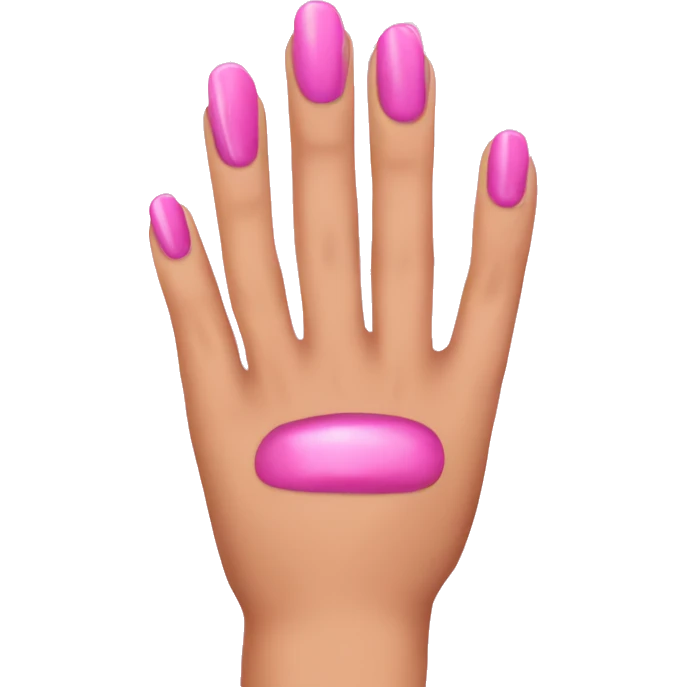 pink nails  emoji