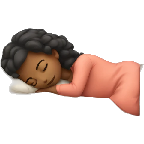 sleeping girl emoji