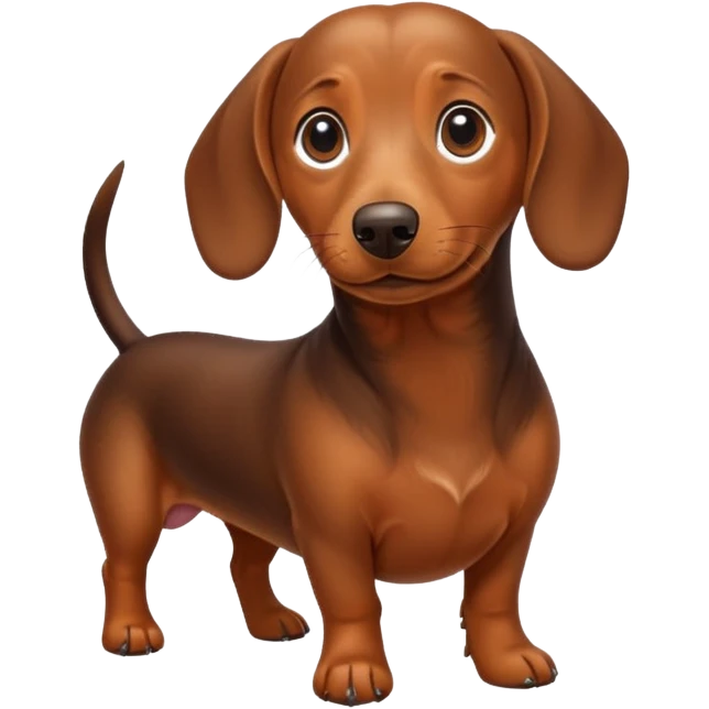Perro salchicha  emoji