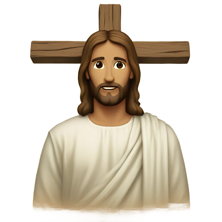 Jesus cross emoji