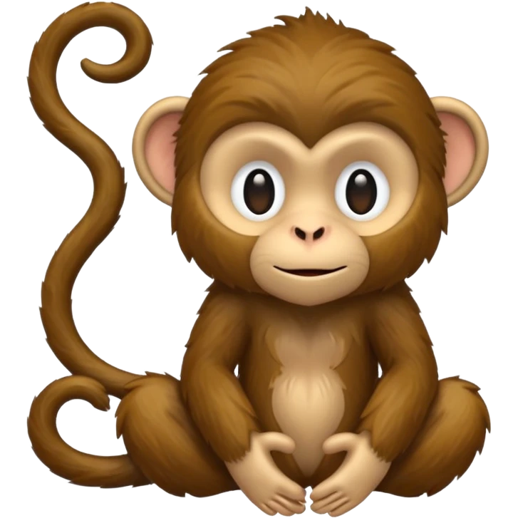 Fisher monkey emoji