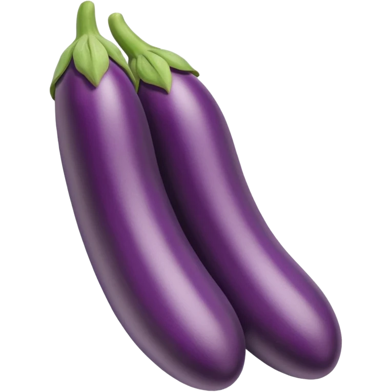 Egg plant between feet emoji