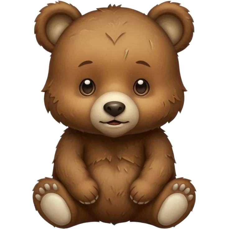 Baby bear abuse emoji