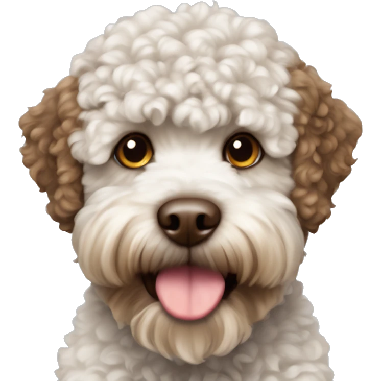 Lagotto Romagnola brawn  emoji