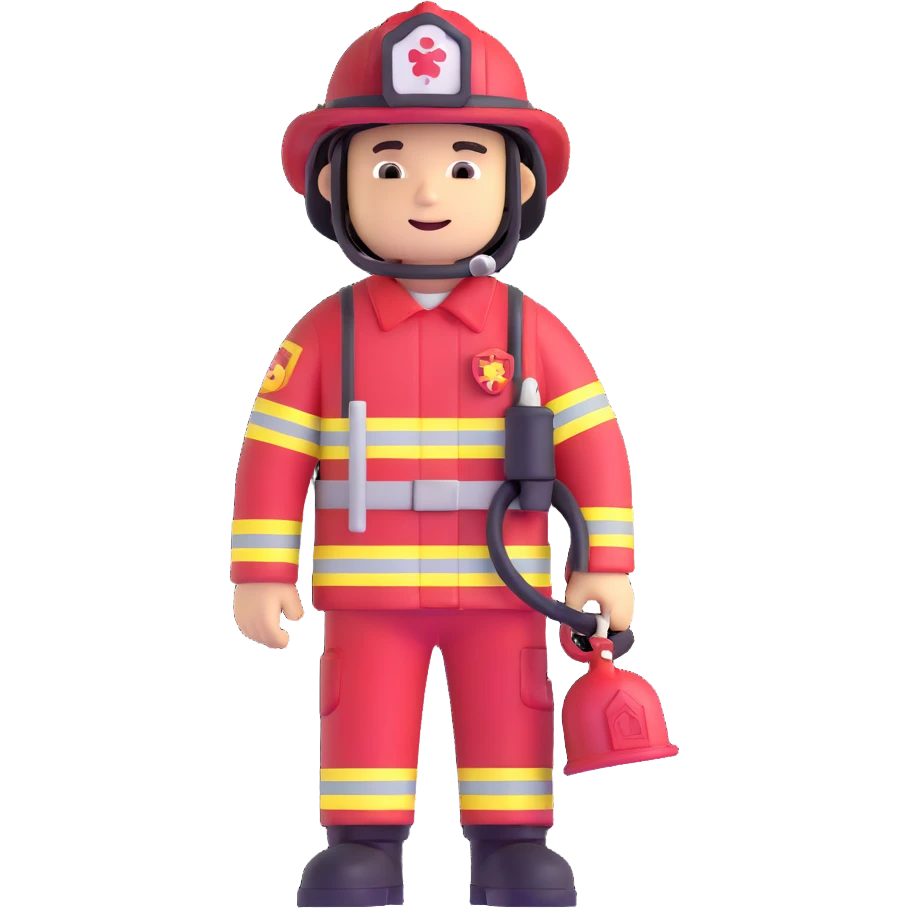 firefighter emoji