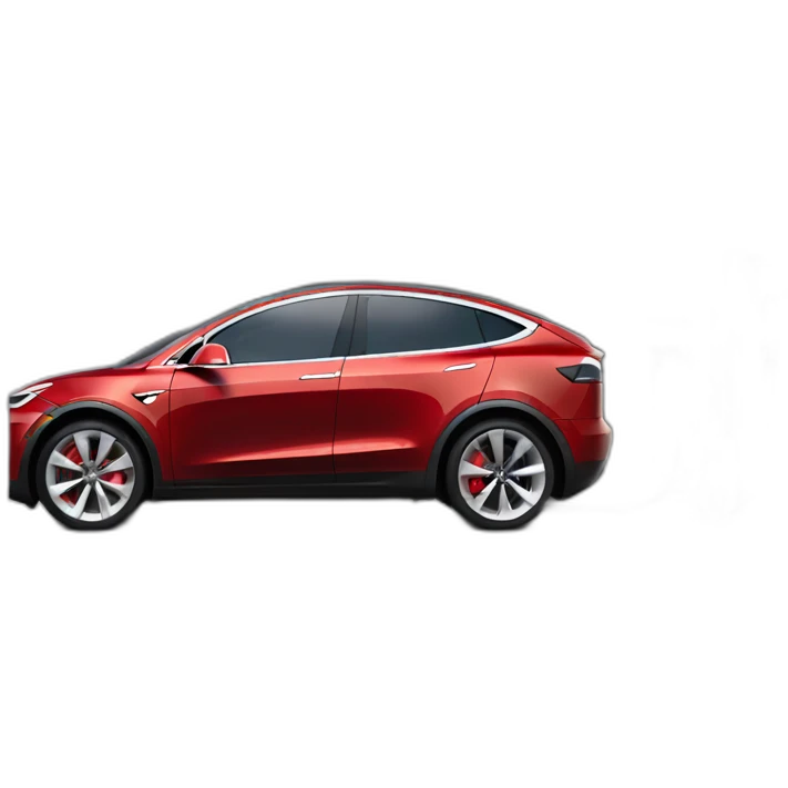 A man with blond hair and a blond Beard is changing a Tesla at a supercharger emoji