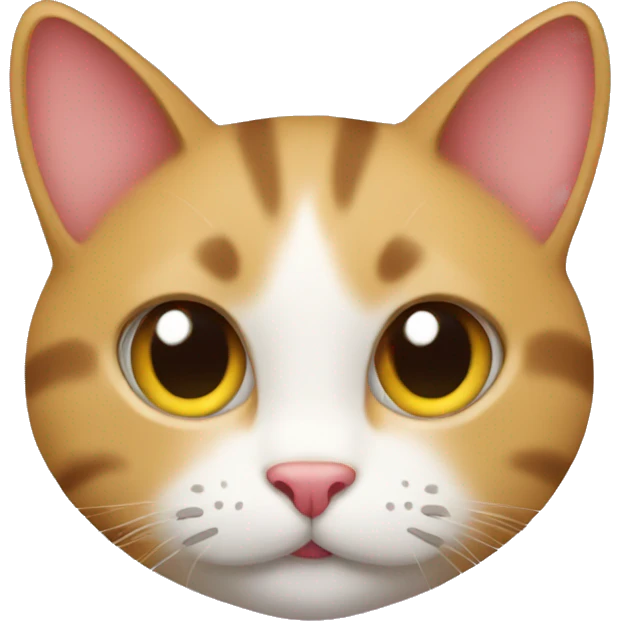 Cat with heart emoji