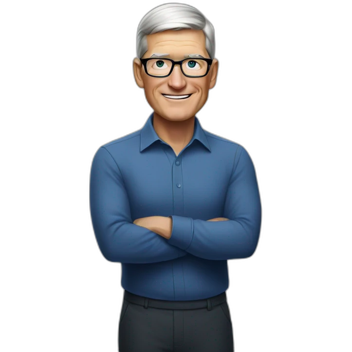 Tim Cook christmas edition emoji