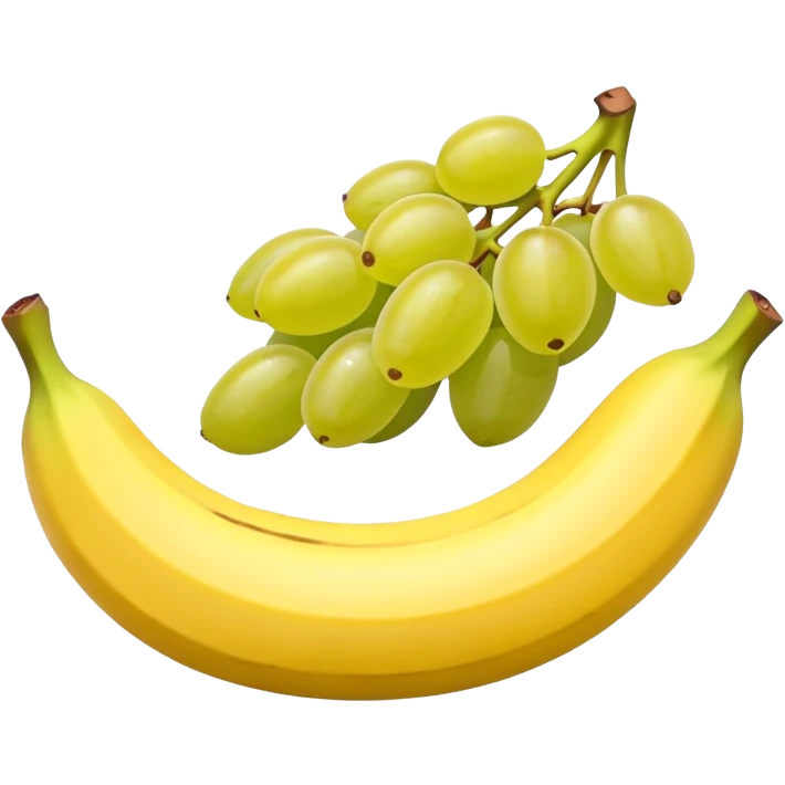 Banana grape Tylenol custard emoji