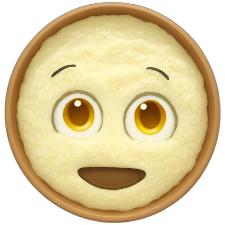 semolina porridge emoji