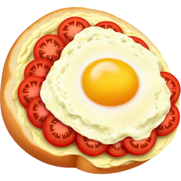 Egg tomato scramble  emoji