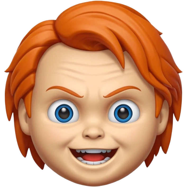 Un emojin de chuky emoji