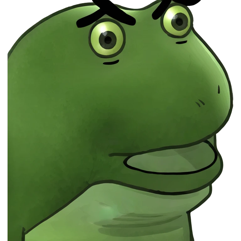 ugly guy in shocked emoji
