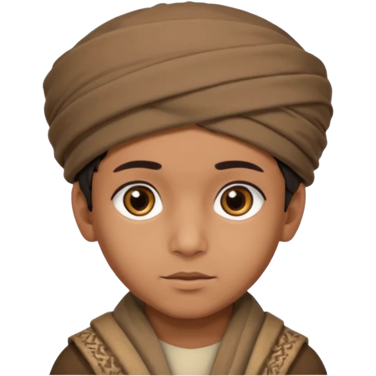 Creat a afghan boy with afghan pacol hat emoji