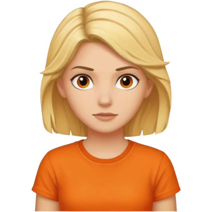 Black Annabeth chase orange shirt emoji