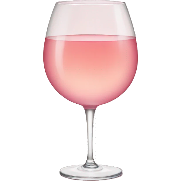 pink rosé emoji