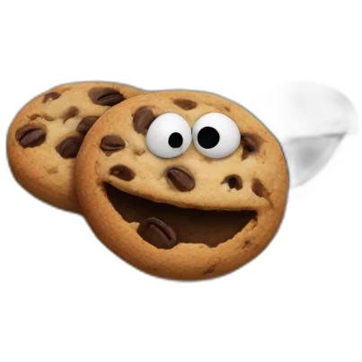 cookie monster coffee emoji