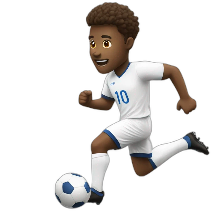 English soccer player jumping emoji
