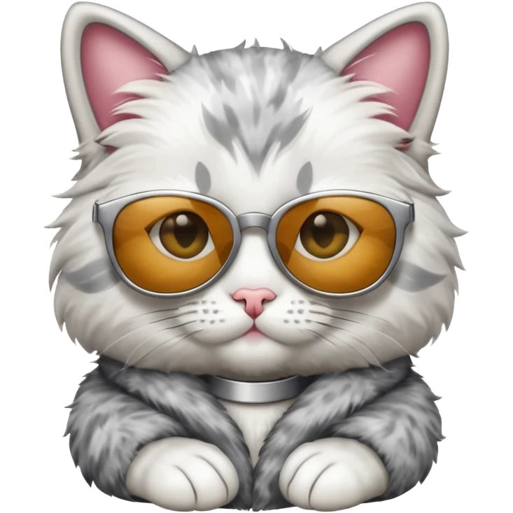 Cat wearing sunglasses emoji